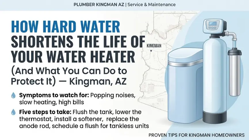 How Hard Water Shortens the Life of Your Water Heater in Kingman, AZ