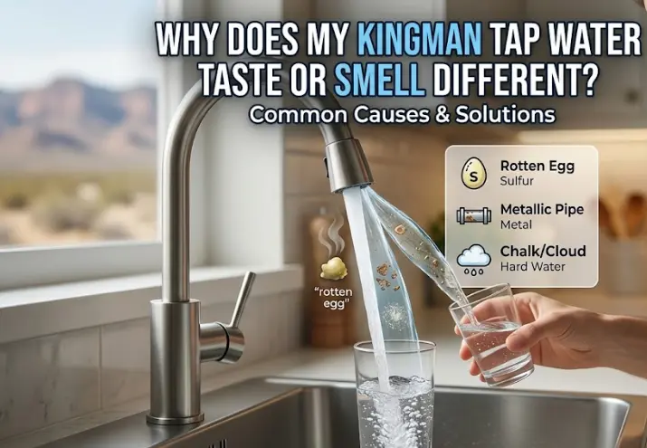 Why Does My Tap Water Taste or Smell Different in Kingman, AZ