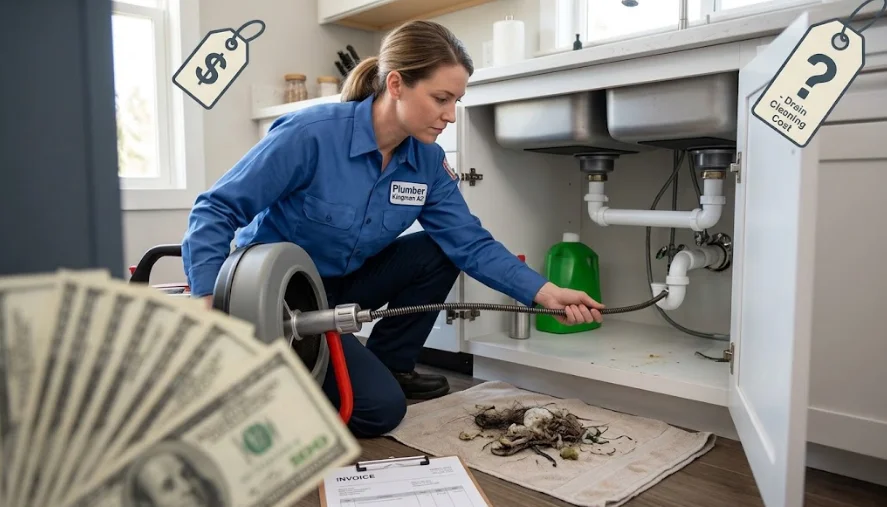 Average Cost of Drain Cleaning in Kingman, AZ