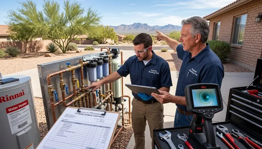 Why Plumbing Estimates Vary Between Kingman Companies